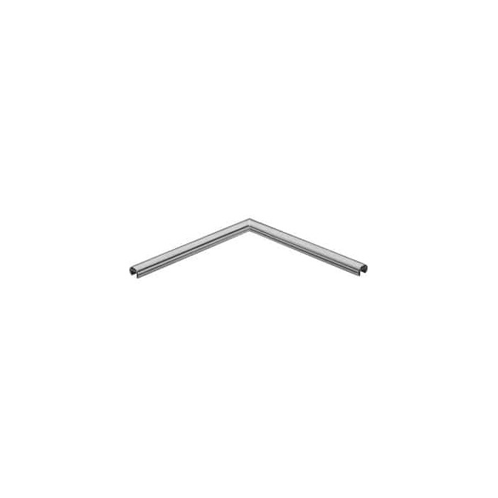 Hoekverbinder Tube profilé U 42,4 x 1,5 mm aluminium (brut) model 6320