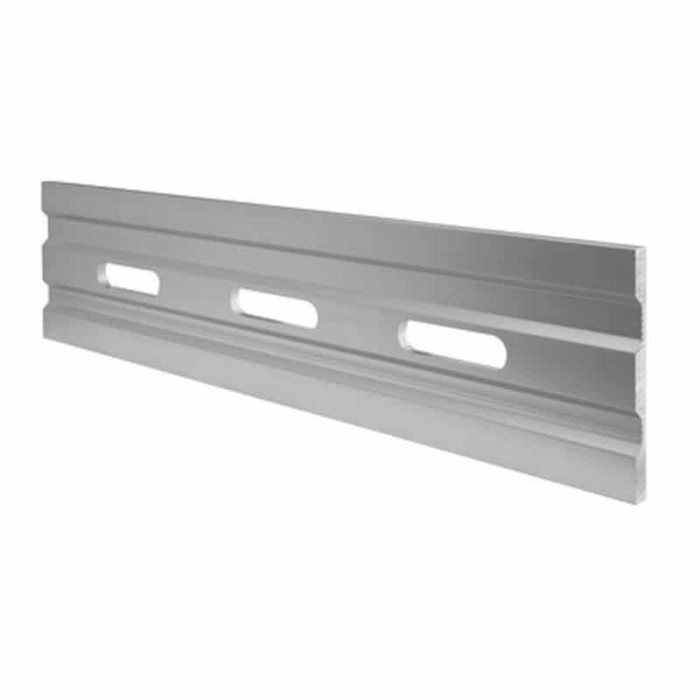 Drainageprofiel zijmontage 590 mm model 8437 aluminium (geanodiseerd)