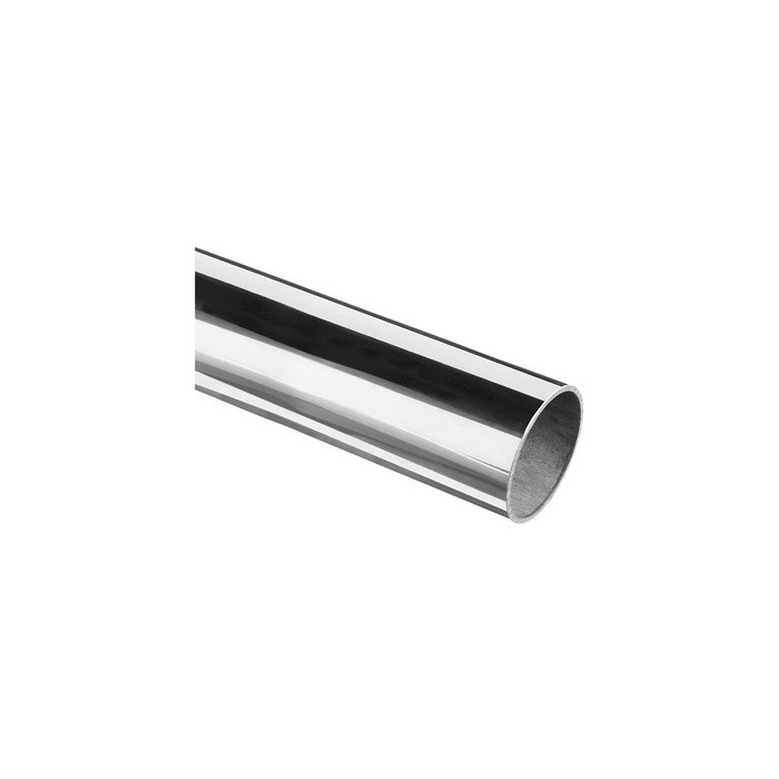 Tube inox 42,4 x 2 mm inox-304 poli brillant