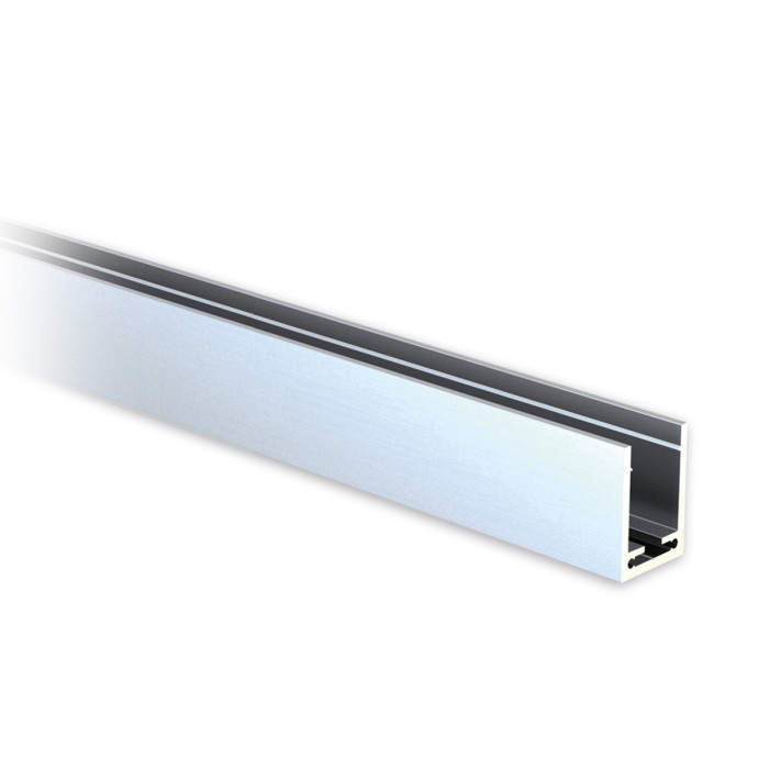 Profilé U aluminium 40 x 30 x 40 mm zilver mat anodisé