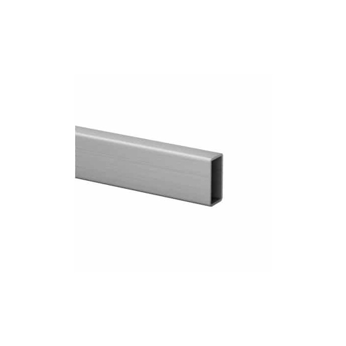 Tube carré/rectangulaire inox 60 x 30 x 2,6 mm inox-316 brossé