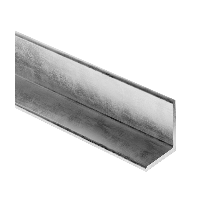 Cornière inox 20 x 20 x 3 mm inox-304 brut