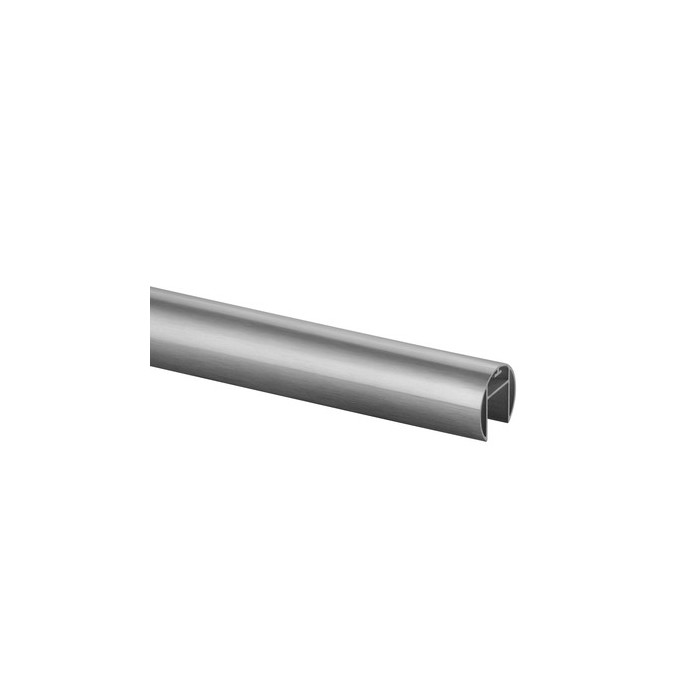 Tube profilé U 42,4 x 1,5 mm aluminium (anodisé)
