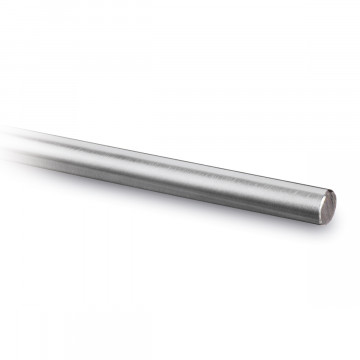 Barre ronde inox 16 mm inox-304 K320 brossé