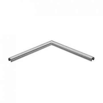 Hoekverbinder Tube profilé U 42,4 x 1,5 mm aluminium (brut) model 6320