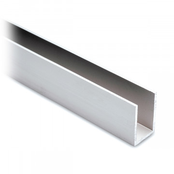 Profilé U aluminium 30 x 20 x 30 mm brut
