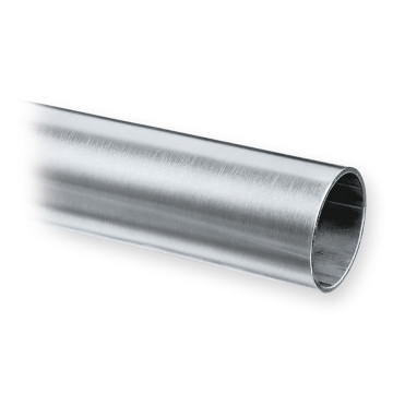 Tube inox 38,1 x 1,27 mm inox-304 K320 brossé