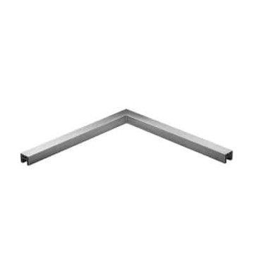 Hoekverbinder Tube profilé U 40 x 40 x 1,5 mm aluminium (anodisé) model 6324