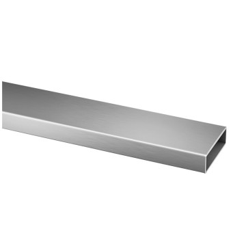 Tube carré/rectangulaire inox 60 x 20 x 2 mm inox-304 brut