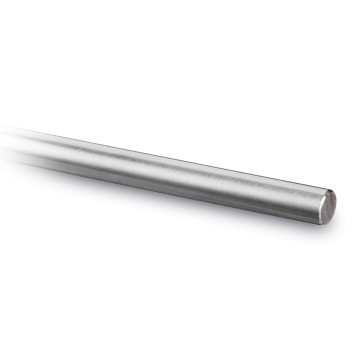 Barre ronde inox 6,0 mm inox-304 K320 brossé