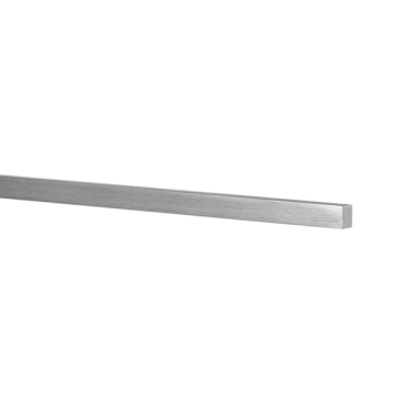 RVS staf vierkant 30 x 30 mm RVS-316L onbewerkt