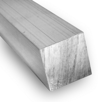 Aluminium staf vierkant 90 x 90 mm AW-6082
